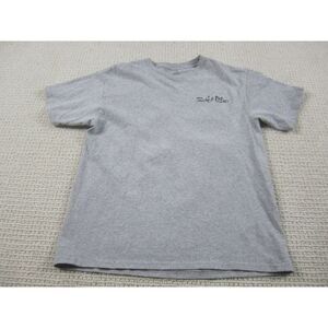 Salt Life Shirt Youth Boys Large Gray Graphic Print Short Sleeve Crew Neck YL‎